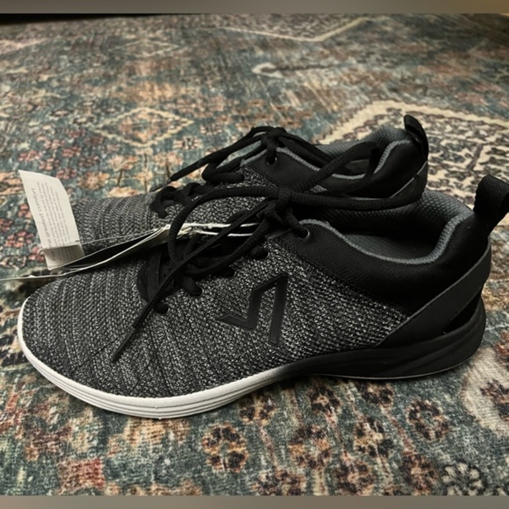Vionic New Orthotic Black and Gray Sneakers